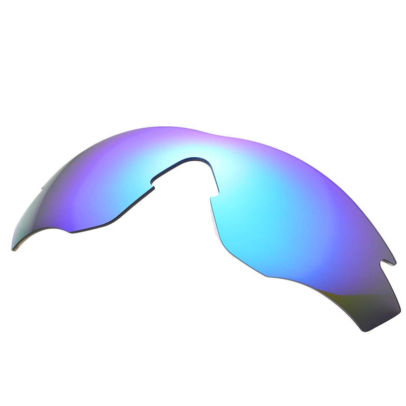 NicelyFit Polarized Replacement Lenses for Oakley M2 Sunglasses Glass Frame (Ice Blue Mirror) - Image 3