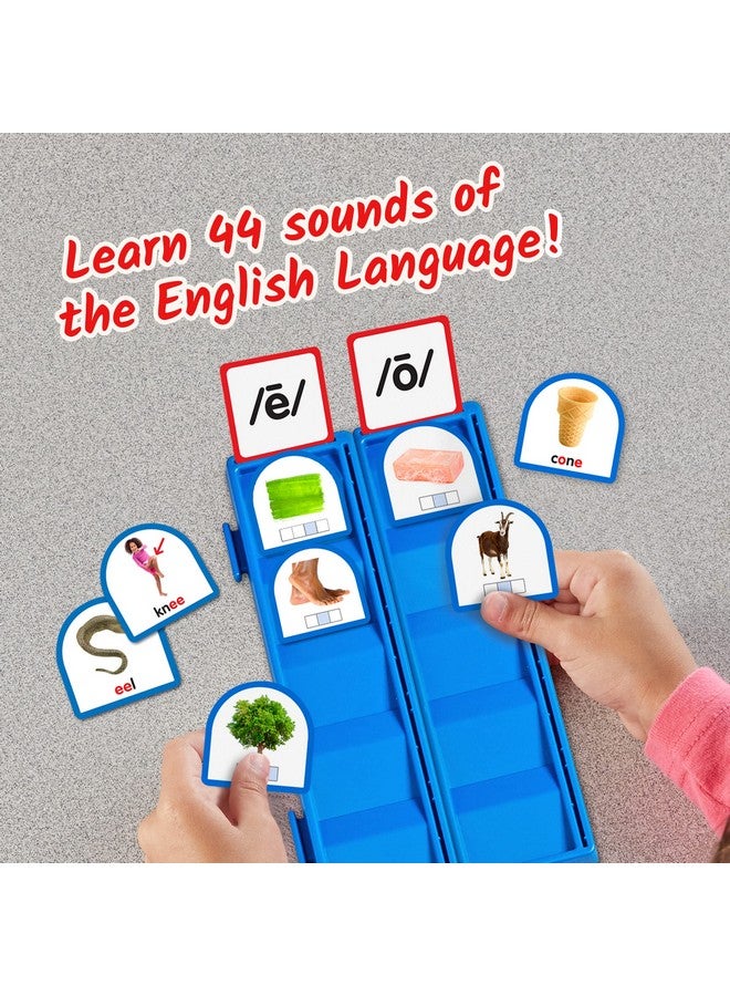hand2mind hand2mind Sort That Sound! Activity Set, Phonemic Awareness, ESL Teaching Materials, Science of Reading Manipulatives, Letter Sounds for Kindergarten, Speech Therapy Tools, Phonics Flash Cards  - Image 2
