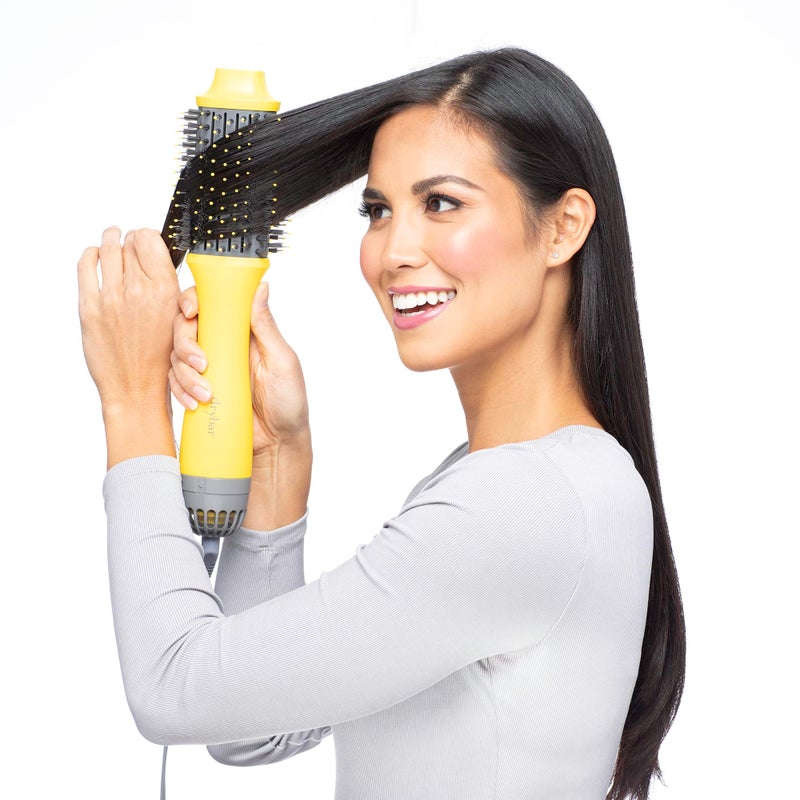 Drybar فرشاة مجفف الشعر دابل شوت من دراي بار | فرشاة ومجفف شعر في واحد، فرشاة خفيفة لتجفيف الشعر الطويل وإضافة الحجم مع 3 درجات حرارة لتصفيف الشعر المخصص - Image 5