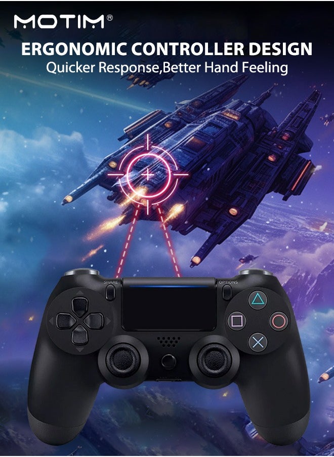 Motim - Wireless Gamepad DualShock 4 Controller Six-Axis for Playstation 4, Bluetooth Connectivity - Image 1