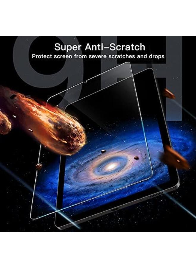 جي تيك واقي شاشة لهاتف سامسونج جالاكسي تاب S6 لايت مقاس 10.4 بوصة 2024 2022 2020 موديل مع إطار سهل التركيب، طبقة من الزجاج المقوى 9H شفافة عالية الدقة، عبوتان - Image 4
