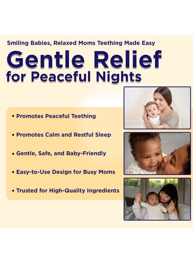 Wellements Organic Nighttime Baby Tooth Oil for 4 Months+ (0.5 Fl Oz) - Baby Teething Relief Oil* for Soothing & Massage for Tiny Gums* - Organic Blend of Essential Oils & Sleepy Time Herbs* - Image 5