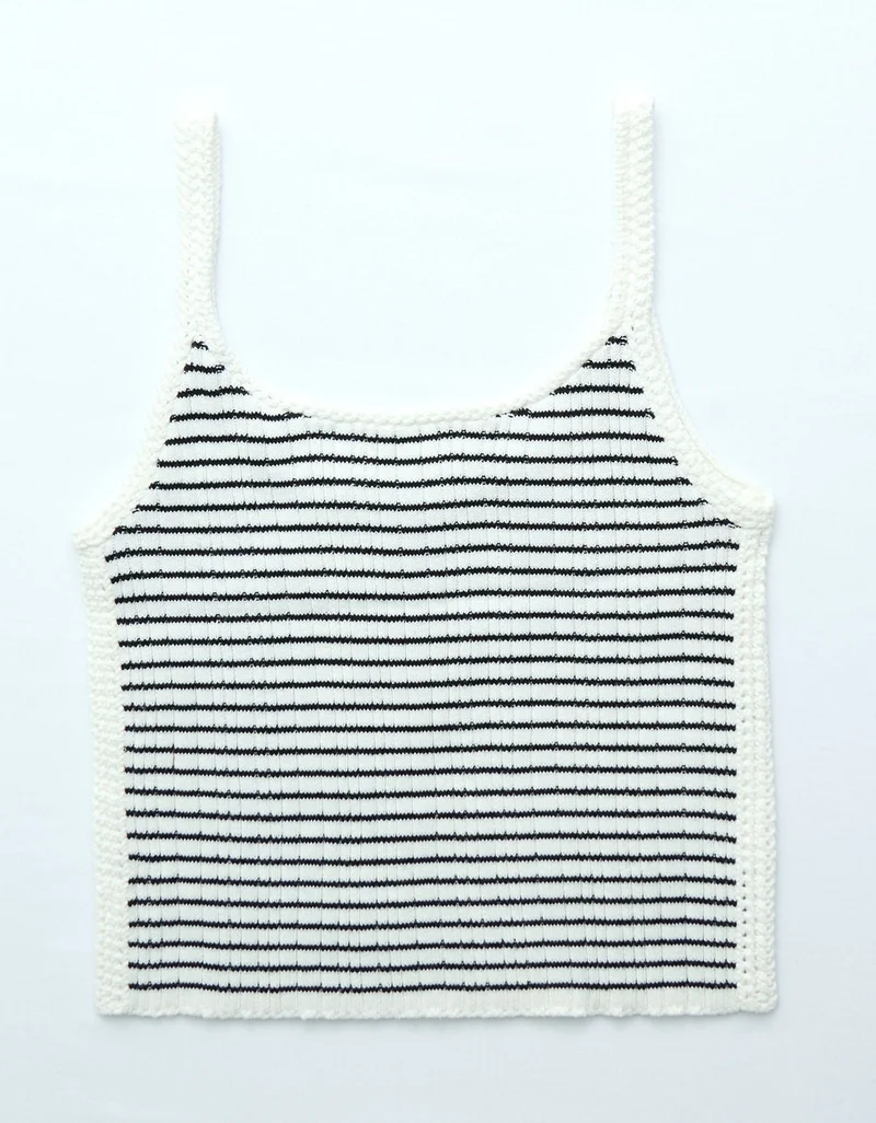 امريكان ايجل بلوزة تانك سميكة بنمط كروشيه