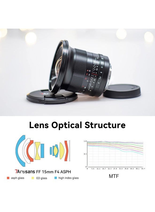 7artisans - 15mm F4 Full Frame Manual Fixed Focus Lens Compatible for Nikon Z Mount - Image 1