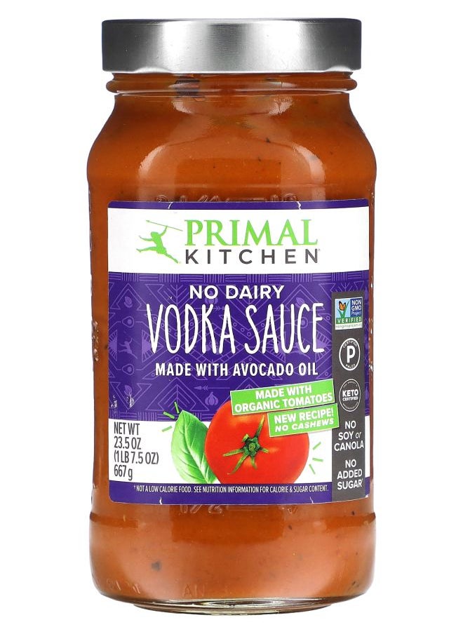 No Dairy Vodka Sauce Made With Avocado Oil 23.5 oz (667 g) - pzsku/ZBB08E816FECD34918365Z/45/_/1731509541/32cae4b1-77b5-4d9e-bb53-19f17762a0dd