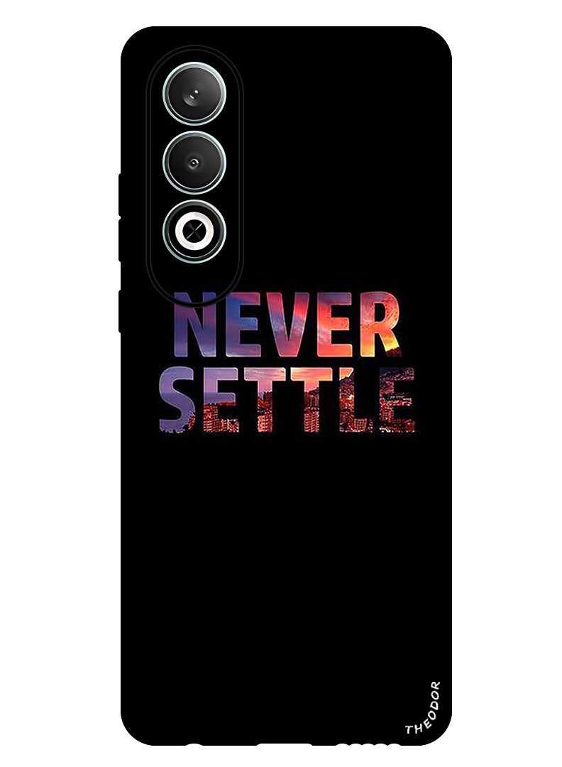 Theodor Protective Case Anti Scratch Shock Proof Bumper Cover For OnePlus Nord CE 4 Never Settle - Image 1