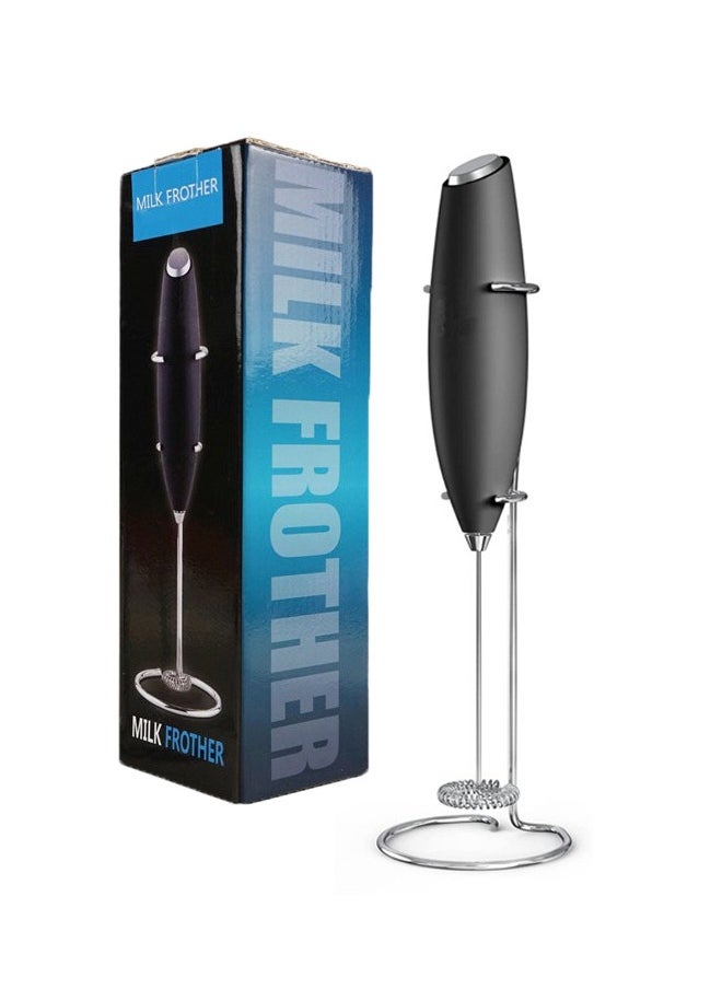 NIBEMINENT - Powerful Milk Frother Handheld Foam Maker for Lattes - Mini Foamer for Cappuccino, Frappe, Matcha, Hot Chocolate & Coffee Creamer by Milk - Image 1