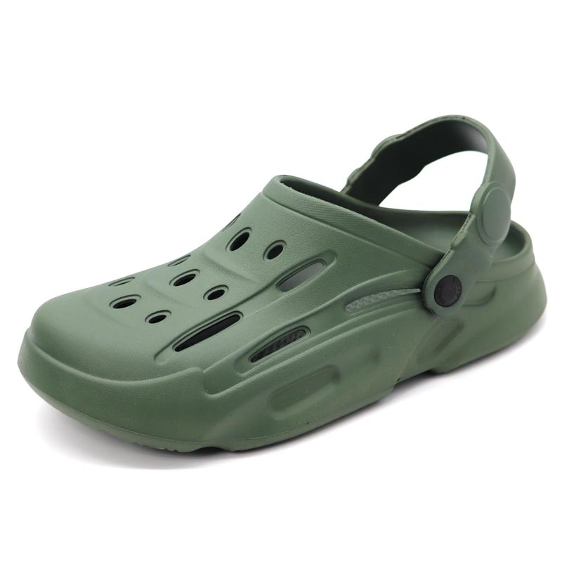 SVAAR Men's Premium Comfortable Clogs || Effortless All-Day Ease with Supportive Back Strap Sandals for Men - Image 1