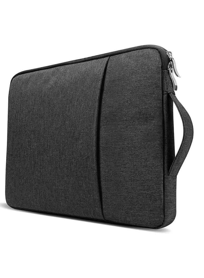 Sleeve Handbag Case for iPad 10.2inch 2020 8th Generation Shockproof Zipper Pouch Bag A2428 A2429 A2430 A2270 Cover (Black) - Image 1