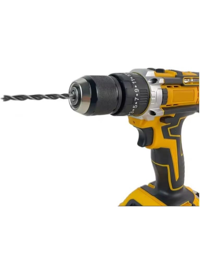 24-Piece Cordless Drill Set Heavy Duty Power Tool Kit with Rechargeable Battery  Variable Speed Electric Drill with LED Light - Image 2