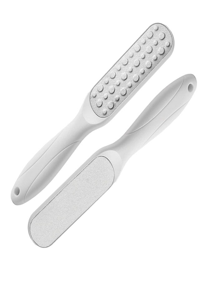 TEMPERIA (1pc) Foot Scrubber for Dead Skin - Double Sided Pedicure Kit for Women - Feet File Scrub Tools, Heel Scraper Filer & Leg Cleaner Brush - Easy to Use (Multicolour) (HF724-1) - Image 1