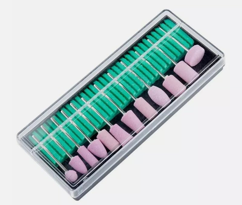 NityaEcommerce 2 Boxs Quartz Abrasive Wool Electric Drill Bits File Nail Polishing Tools - Image 3