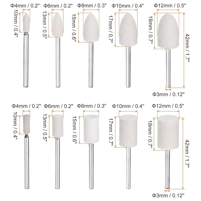 NityaEcommerce 2 Boxs Quartz Abrasive Wool Electric Drill Bits File Nail Polishing Tools - Image 5