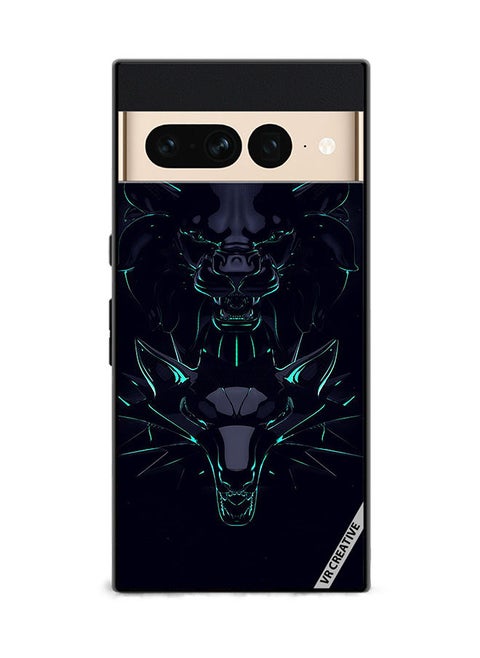 Protective Case Cover For Google Pixel 7 Pro Ernie Ball King Of Tone Design Multicolour
