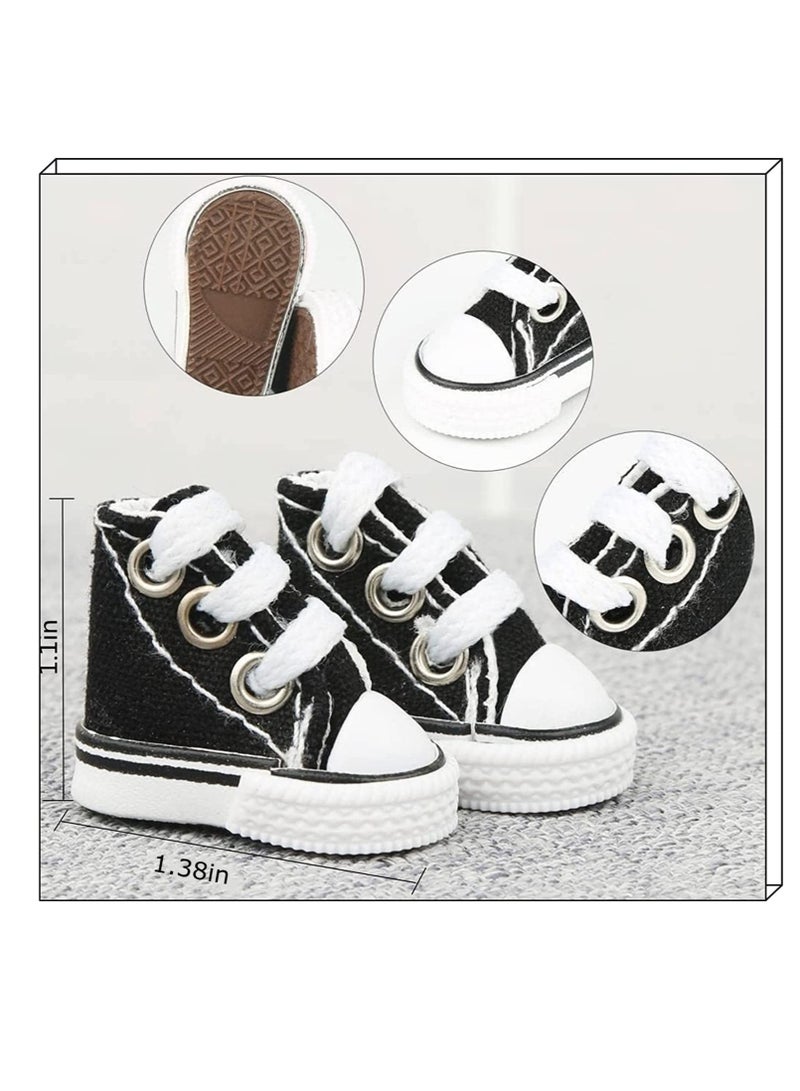 Excefore Finger Skateboard, Skateboard Accessories Tools Set, Mini Toys Kits, Doll Breakdance Mini Cloth Shoes, Pressure Gifts for Children Teens Adults, for Kids Party Favor - Image 4