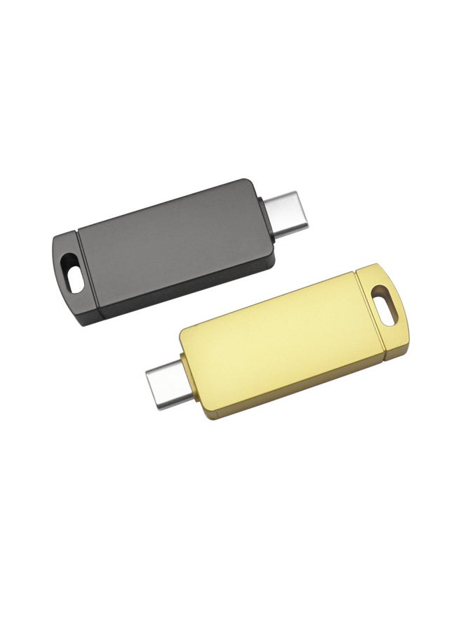 Generic Metal Mobile Phone 32G U Disk TYPE-C High-speed Reading Mobile Phone Computer Dual-use 64G USB Customizable LOGO-Capacity:32GB  - Image 5