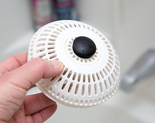 Shower Shroom ShowerShroom Stealth Shower Hair Drain Catcher - Hair Stopper for Shower Drain, Bathtub, and Bathroom Sink, Will Not Impede Water Flow, Bathtub Hair Catcher for Drain with No Installation Required - Image 2