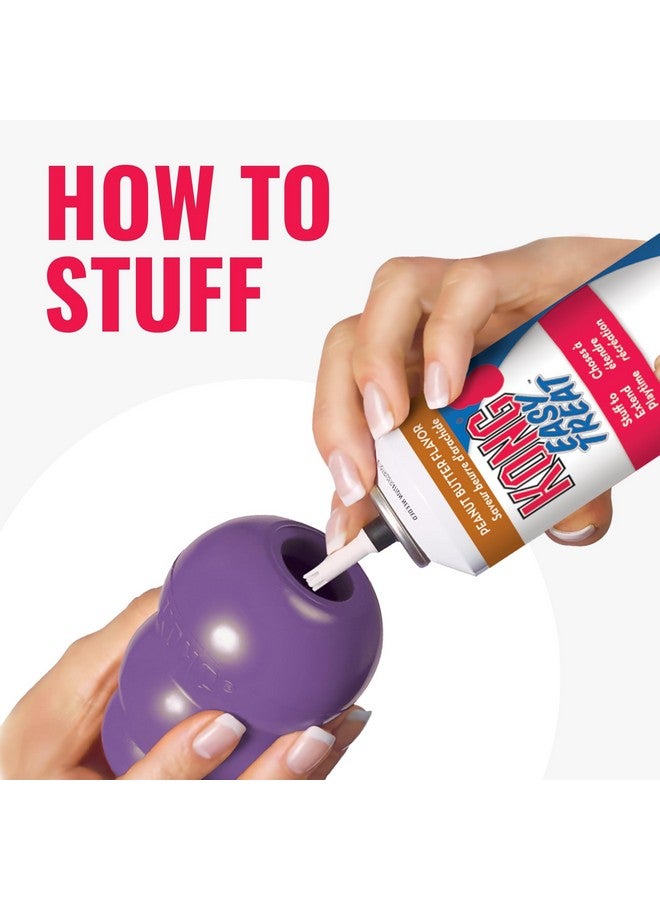 KONG Senior - Dog Toy with Gentle, Natural Rubber - Durable Dog Toy for Older Dogs - Use Treats with Stuffable Chew Toy - Treat Toy for Chewing & Fetching - for Medium Dogs - Image 5