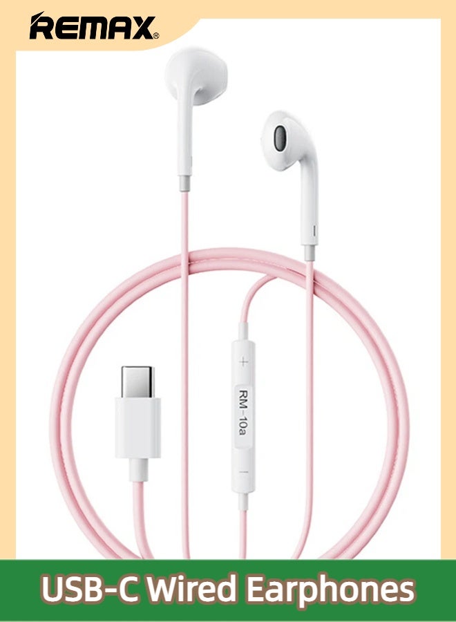 ريماكس ريماكس rm-10a سماعات داخل الأذن سلكية ملونة بمنفذ USB-C
