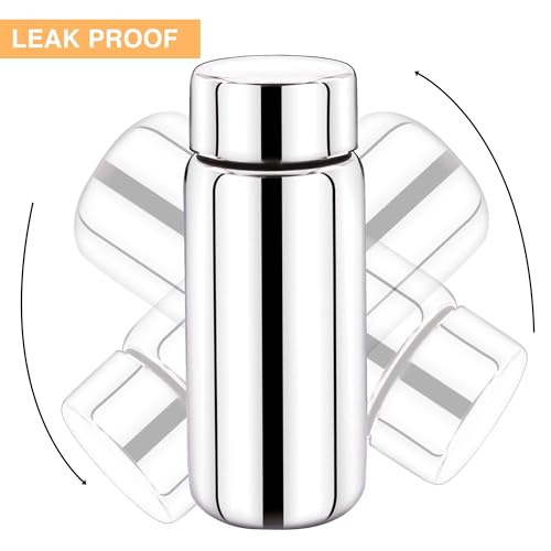 Expresso Stainless Steel Single Wall Water Bottle, for Storing Milk/Tea/Coffee/Buttermilk/Juice 300ml, Silver - Image 3