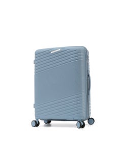GIORDANO Unbreakable Hardshell PP Luggage Set with 8 Wheels Thick Shell Multi Layer PP 3 Pieces Set, 20, 24, 28 Inch (Blue)  - Image 2