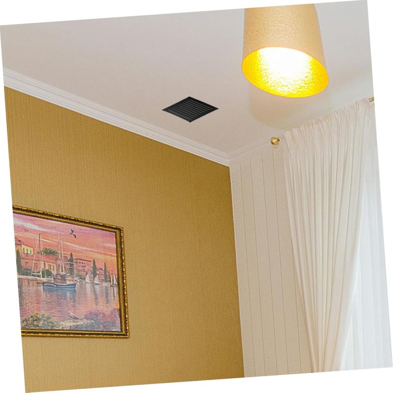 Exterior Wall Vent Cover 15cm Black Waterproof - Dust Protection Attic Vent Cover for Home Garage - Image 4