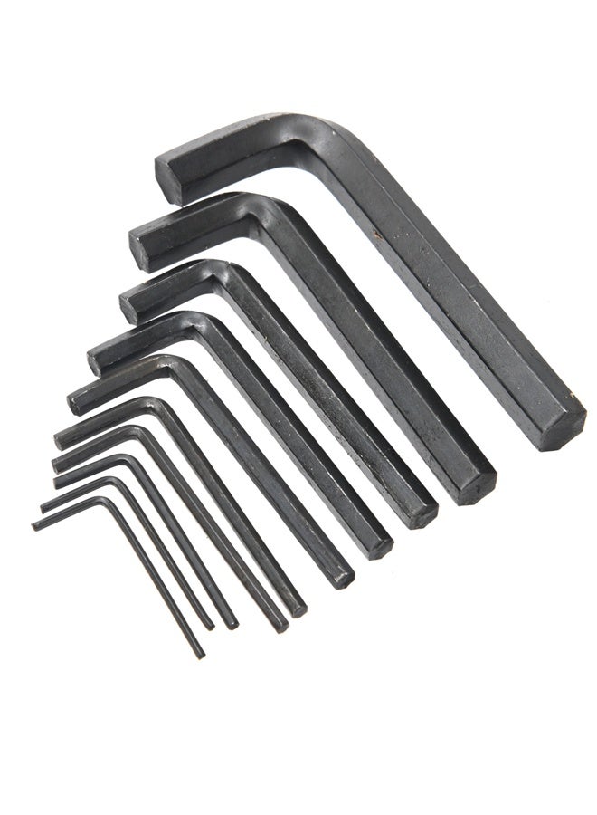 LAWAZIM Hex Key Set - 10 Piece Metric 1.5mm to 10mm - Black Allen Wrench Set with Holder Multi Size L Shaped Hex Keys Tool Kit - for Furniture Assembly, Bicycles, DIY, Mechanics, Home and Garage Use - Image 4