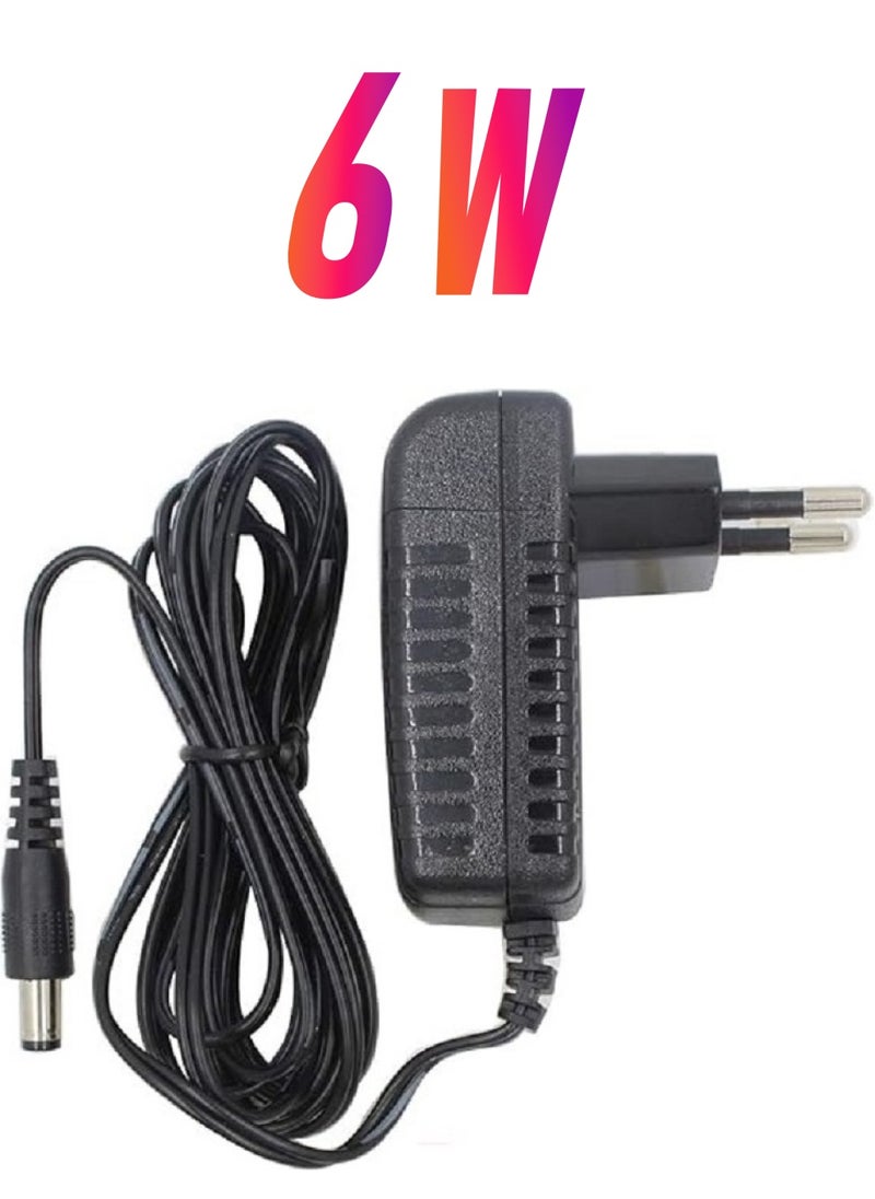 Ata Elektronik - 6 Volt 1 Ampere - Dc Adapter 6V 1A Adapter 6 VOLT 1 ​​AMPER - 5.5mm 2.5mm - Image 1