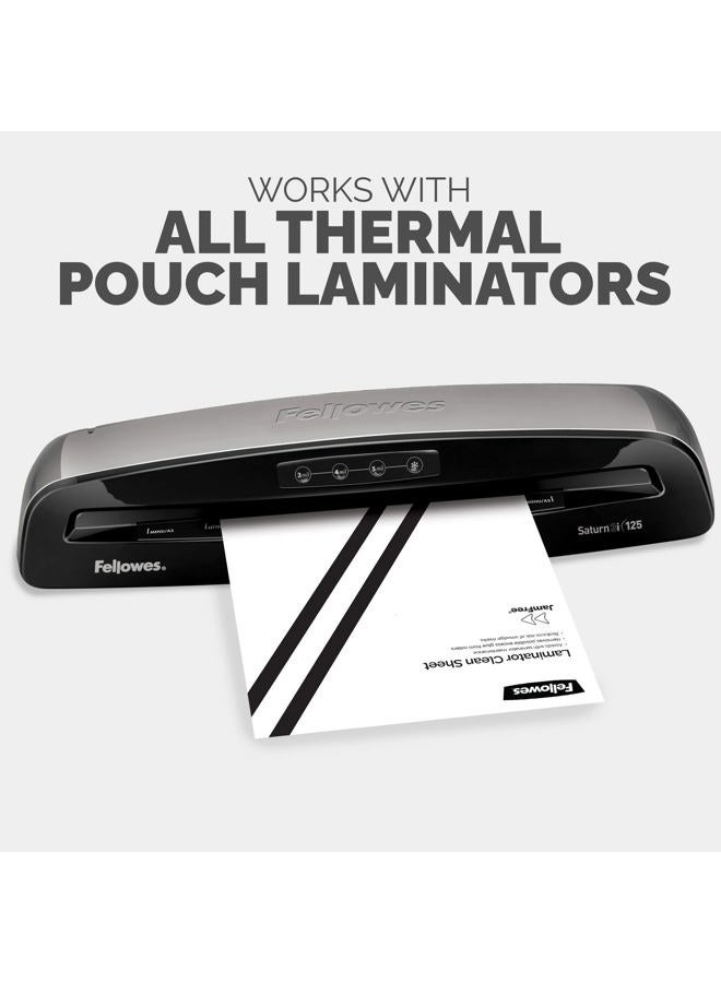 Fellowes Laminator Cleaning Sheets, 10 per Pack (5320603) - Image 4