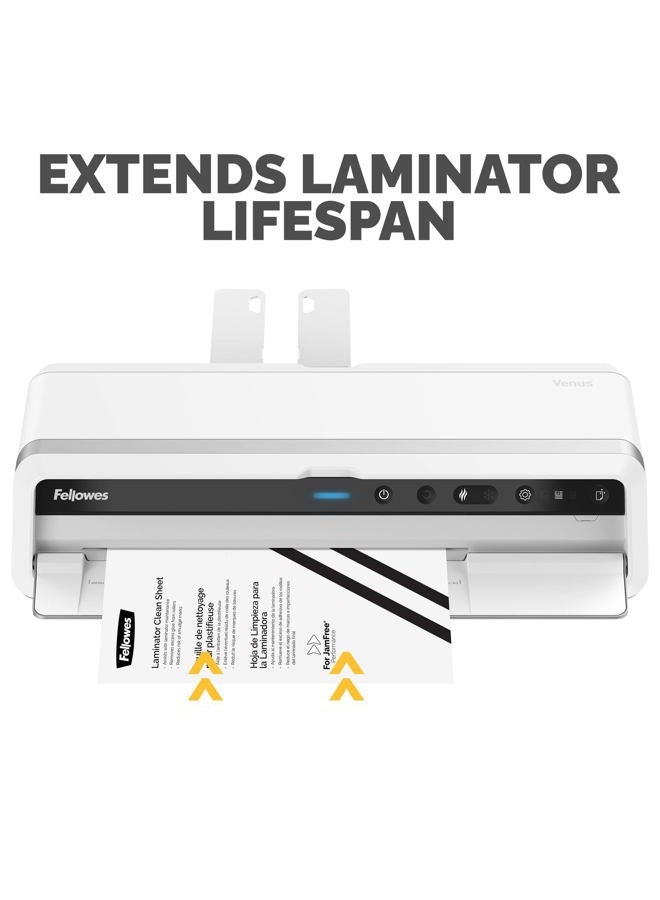 Fellowes Laminator Cleaning Sheets, 10 per Pack (5320603) - Image 2