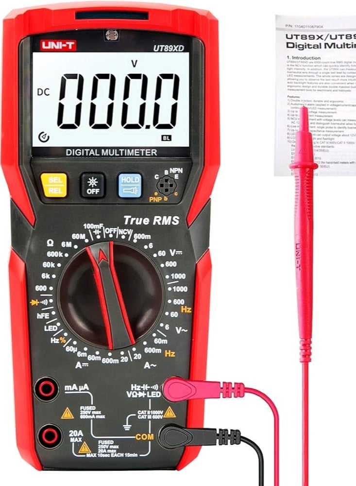 UNI-T UT89XD Digital Multimeter - Image 2
