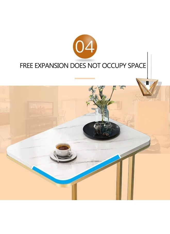 1st Modern Simple Design Living Room Bedroom Balcony Modern Coffee Table (Gold)  - Image 5