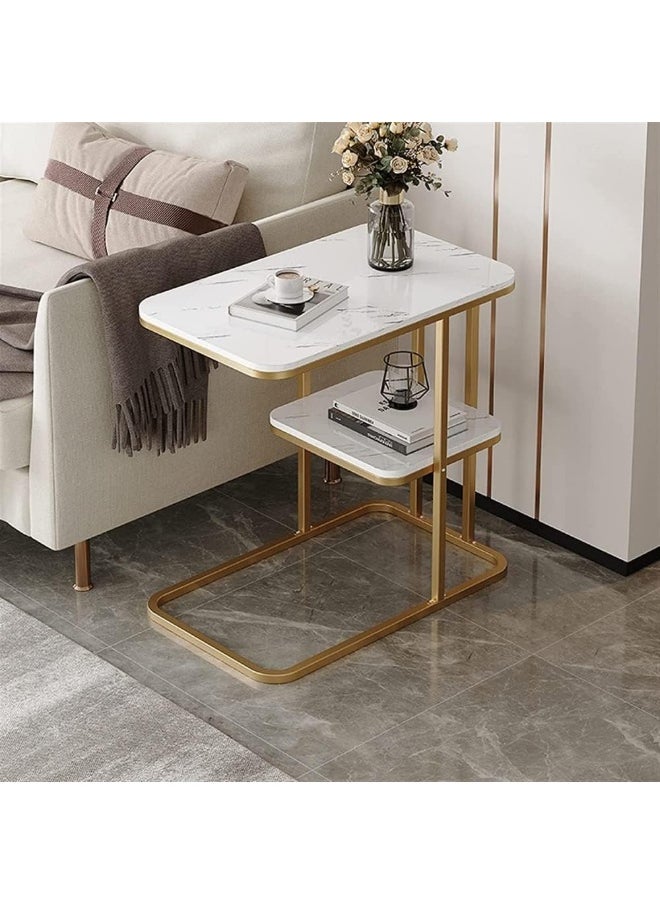 1st Modern Simple Design Living Room Bedroom Balcony Modern Coffee Table (Gold)  - Image 1