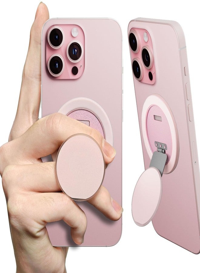 SEMBO YIUS Ultra-Thin for MagSafe Phone Grip, Multi-Angle Cell Phone Ring Holder Stand with Flexible 360° Rotation Metal Hinge, Magnetic Finger Grip Kickstand for iPhone 16/15/14/13/12 - Image 1