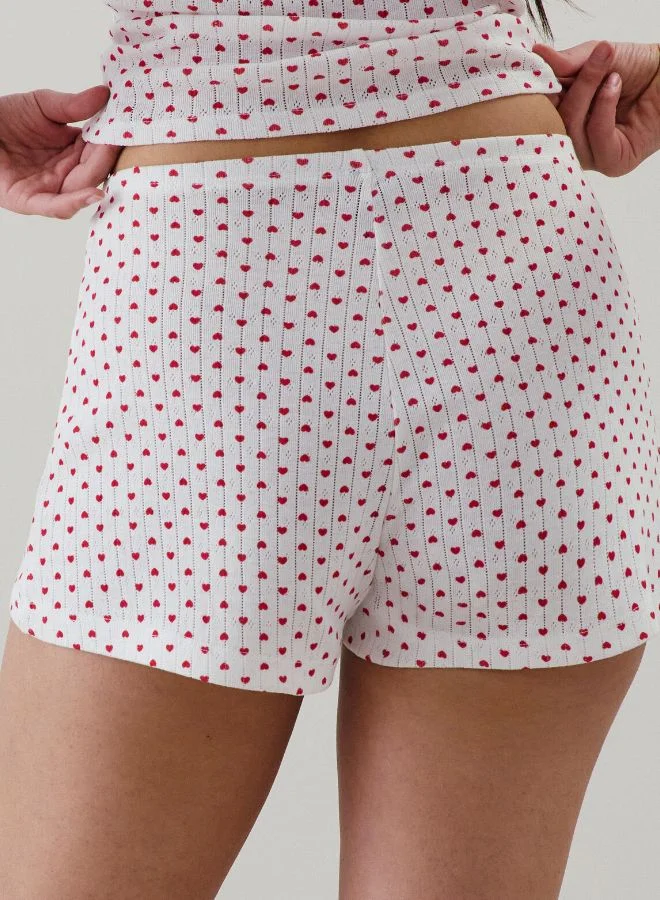 UNDIZ Pointelle shorts