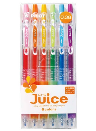 مجموعة أقلام PILOT LJU - 60EF Juice - أقلام جل لتدوين الملاحظات بخط اليد، 0.38 مم، 6 ألوان - مجموعة من أقلام قابلة للسحب بلون عادي - pzsku/ZBB0A69F1C5BBFEA99CC1Z/45/_/1732772176/2c28231b-2811-4c8f-8e5b-06906f6bbdeb