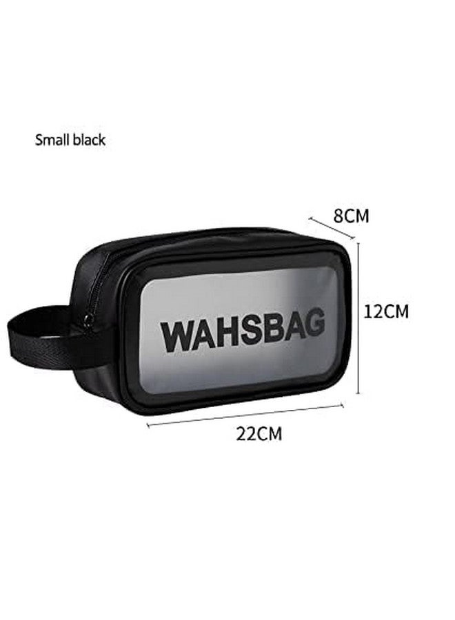 Cosmetic Pouch, Make up Bag for Home & Travel, Toiletry Bag for Cosmetics, Brushes, Accessories Set of 3 - Wash Bag. - Image 4