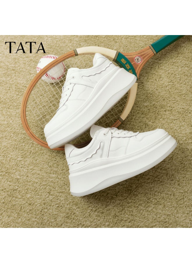 Tata  Spring Mall Edition Fleece-lined Women's Casual Sports Shoes White Size 38 - Image 1