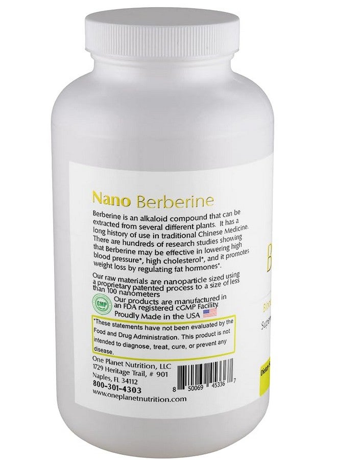 One Planet Nutrition Nano Berberine 250 mg Veggie Capsules (120 Servings), Berberis Extract, Nano for Enhanced Absorption, Supports Vitality and Cellular Balance, Non-GMO, Vegan, Gluten-Free - Image 3