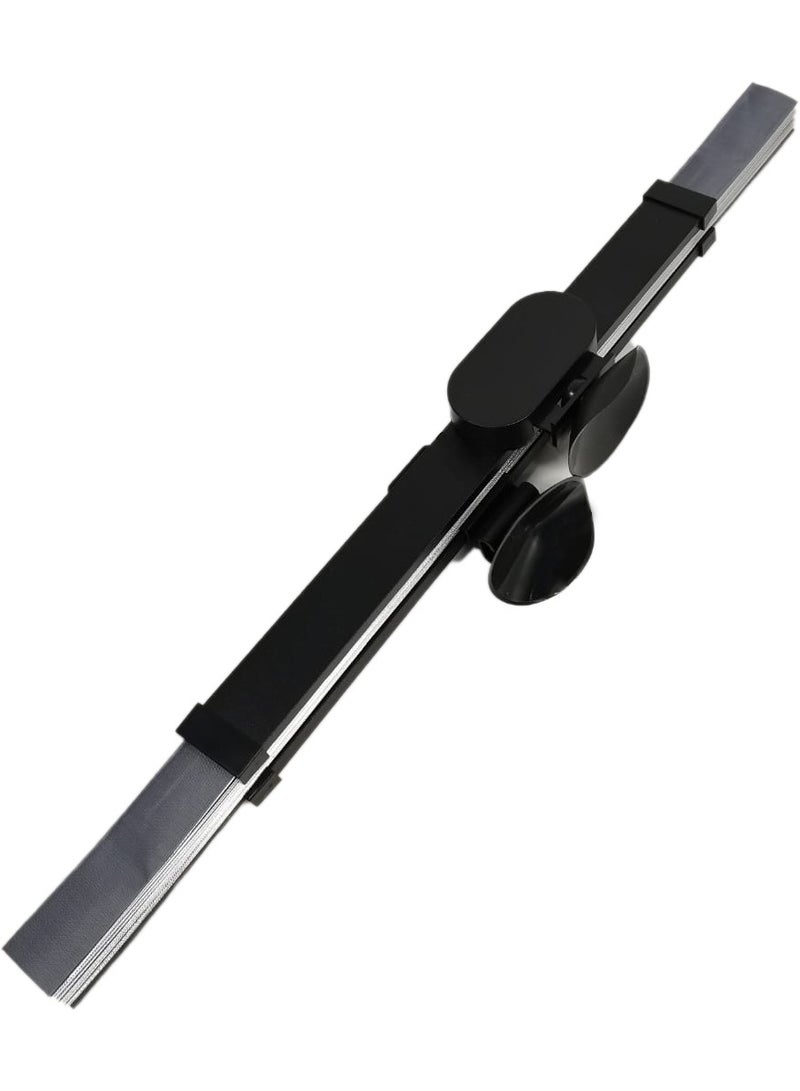 موب مظلة سيارة تلسكوبية بغطاء شبكي 170 سم × 65 سم - Image 2