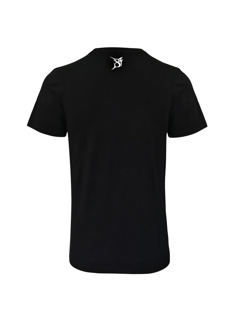 BOB MARLIN - Marlin Premium Tshirt One Love For Fishing Uae Tuna Black - Image 1