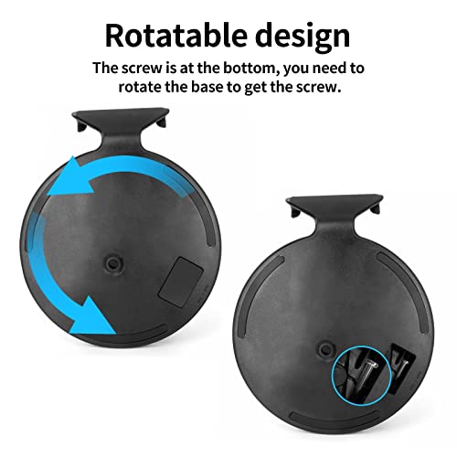 XBERSTAR PS5 Stand Replacement Vertical Stand with Screw for Playstation 5 Console Digital Edition and Disc Version (Black ps5 Base) - Image 4