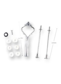 Graffiti Resin 3-Piece Cake Stand Handle for Resin Tray Making  - Image 2