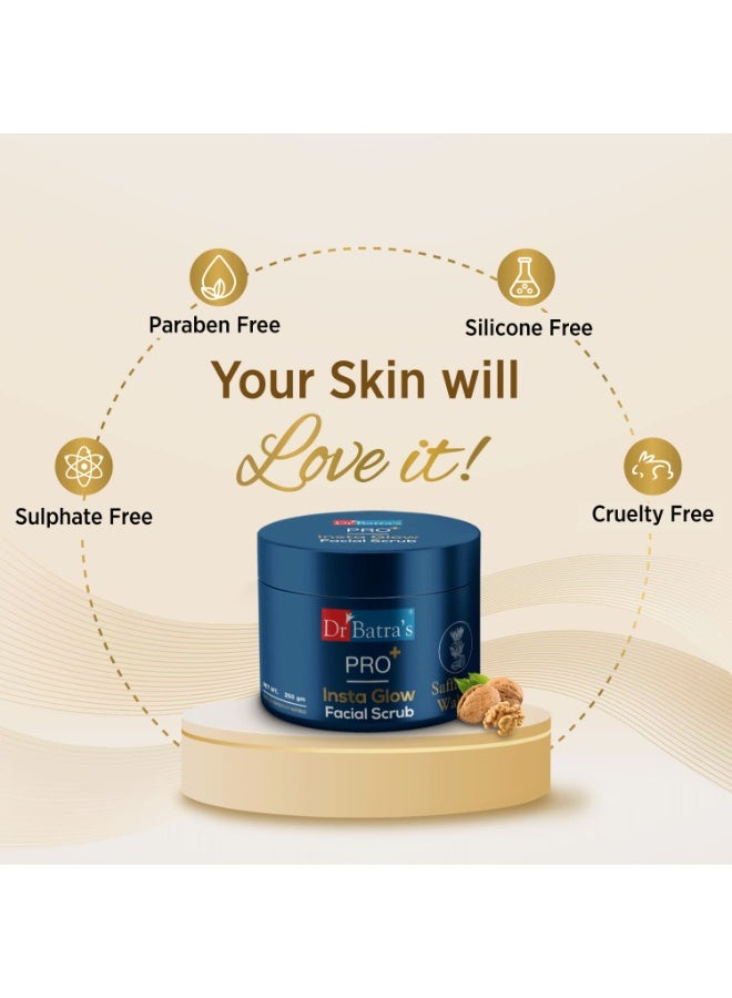 Dr Batra's® PRO+ Insta Glow Facial Scrub-250 g (Pack of 2) - Image 4