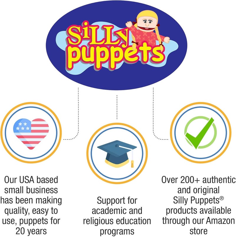 Silly Puppets 28-Inch Full Body Monkey Ventriloquist Puppet - Image 5