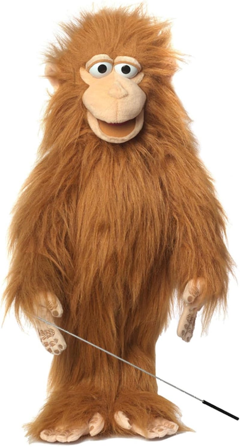 Silly Puppets 28-Inch Full Body Monkey Ventriloquist Puppet - Image 1