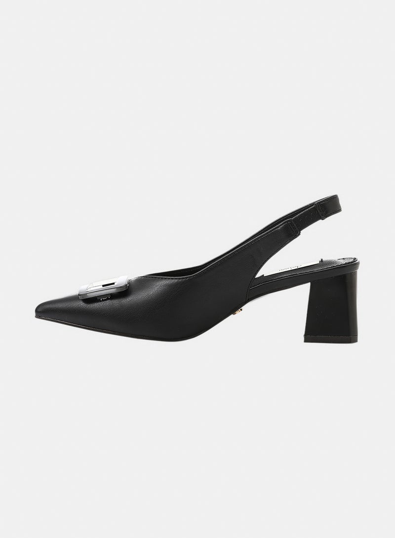 Dejavu Shoes JAL-DJTX-020 Premium Faux Leather Upper Heels -  For Women - Image 4