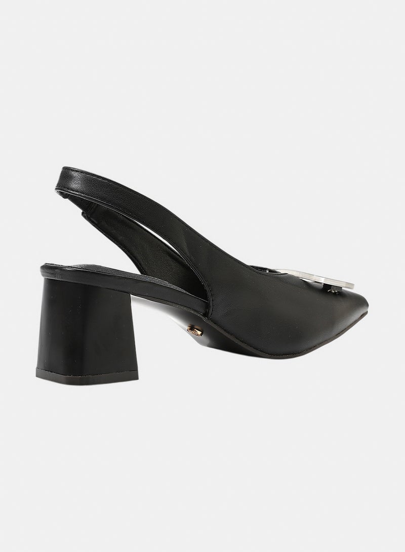 Dejavu Shoes JAL-DJTX-020 Premium Faux Leather Upper Heels -  For Women - Image 3