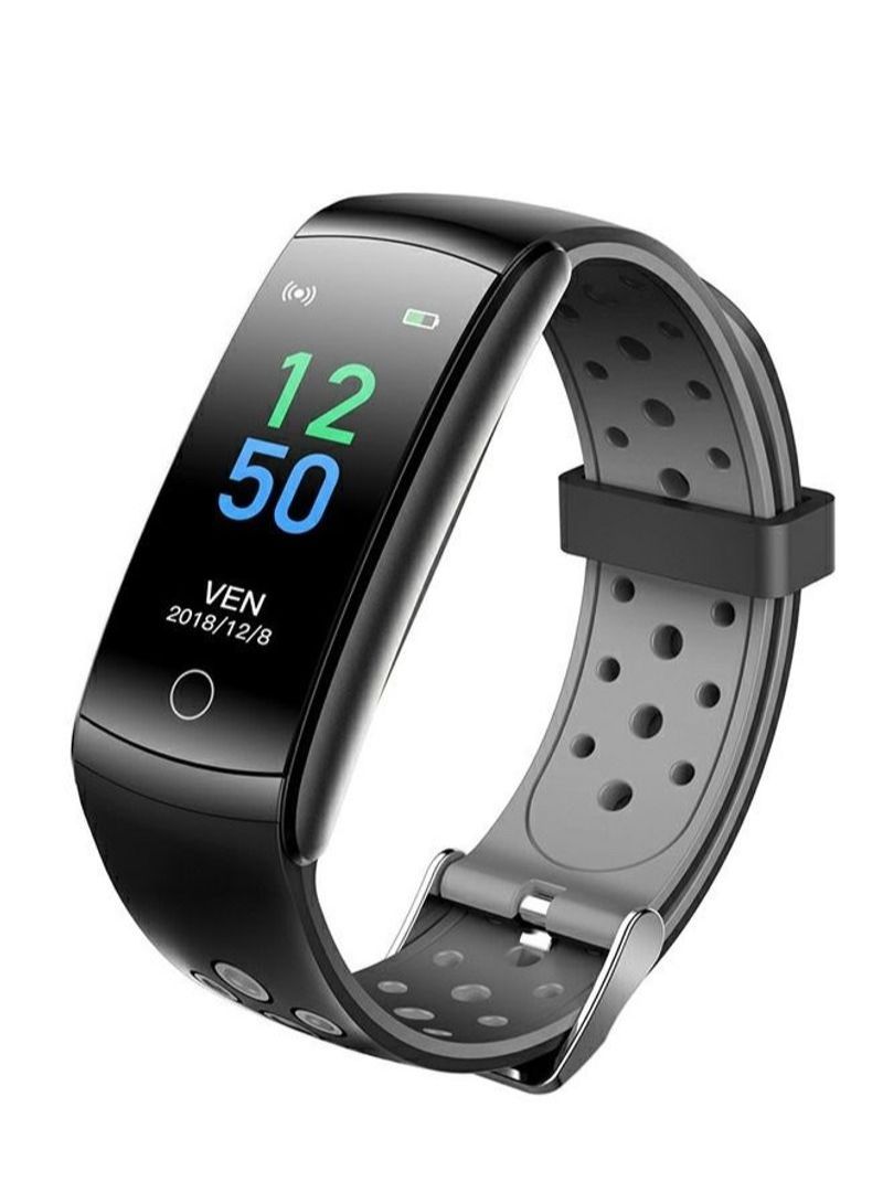 NIBEMINENT Smart Wristband Fitness Tracker Watch IP68 Waterproof Grey - Image 1