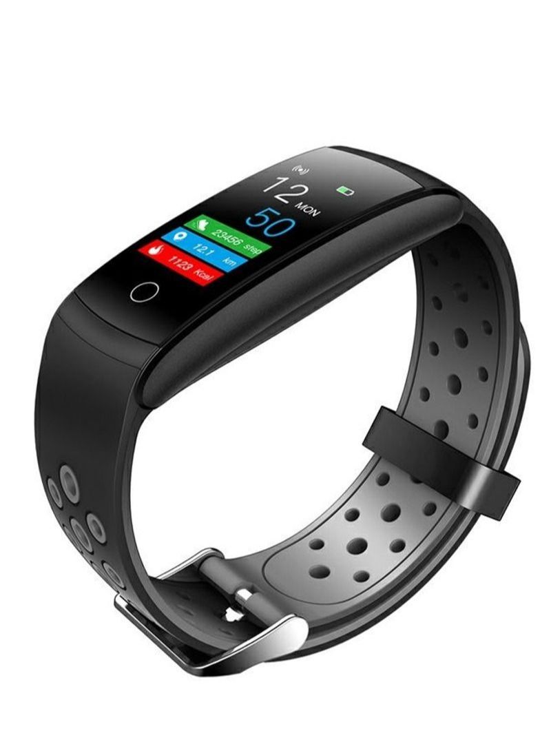 NIBEMINENT Smart Wristband Fitness Tracker Watch IP68 Waterproof Grey - Image 2